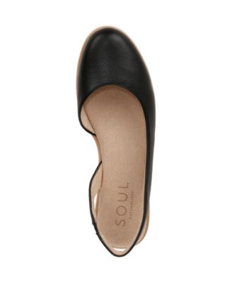 Women's Idea-Dorsay Slingback Flats