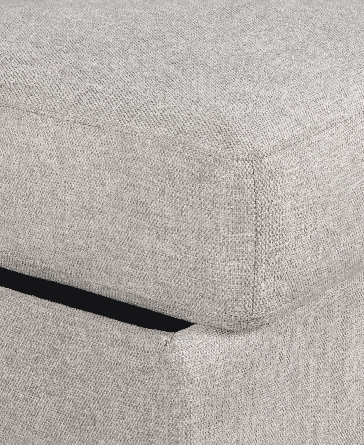 Serta 90.6" W Polyester Harley Convertible Sofa In Linen