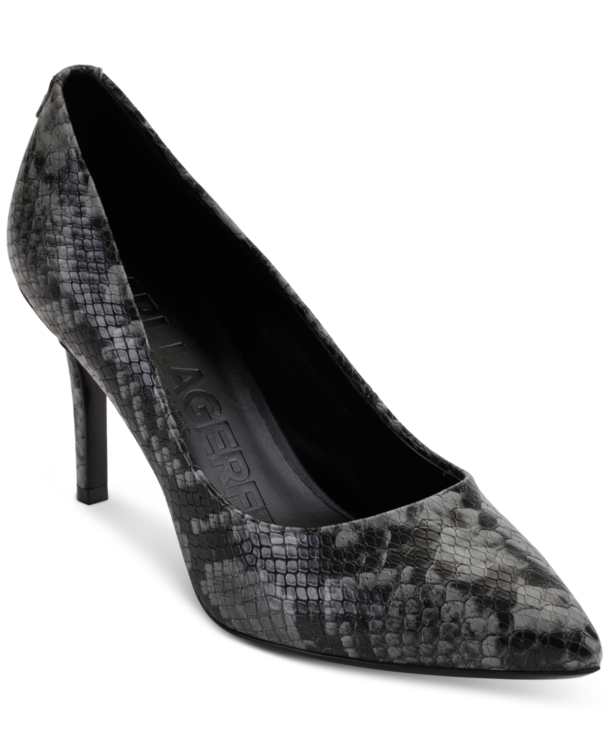 Karl Lagerfeld Paris Women's Royale High-Heel Pumps - Grey