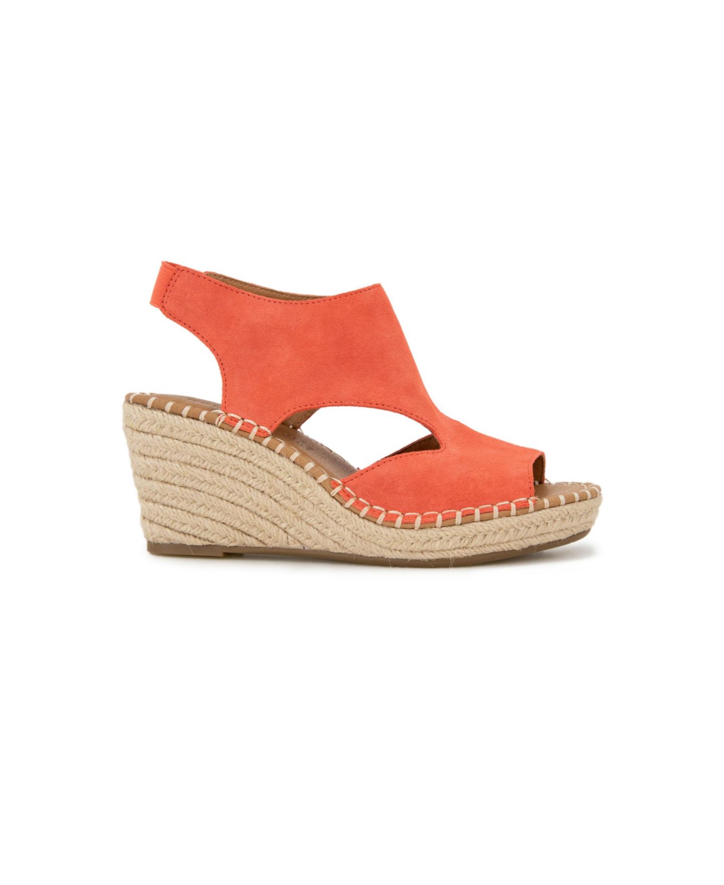 Женские сандалии Gentle Souls Cody Wedge Espadrille, цвет: Тёмный бежевый — фото 10