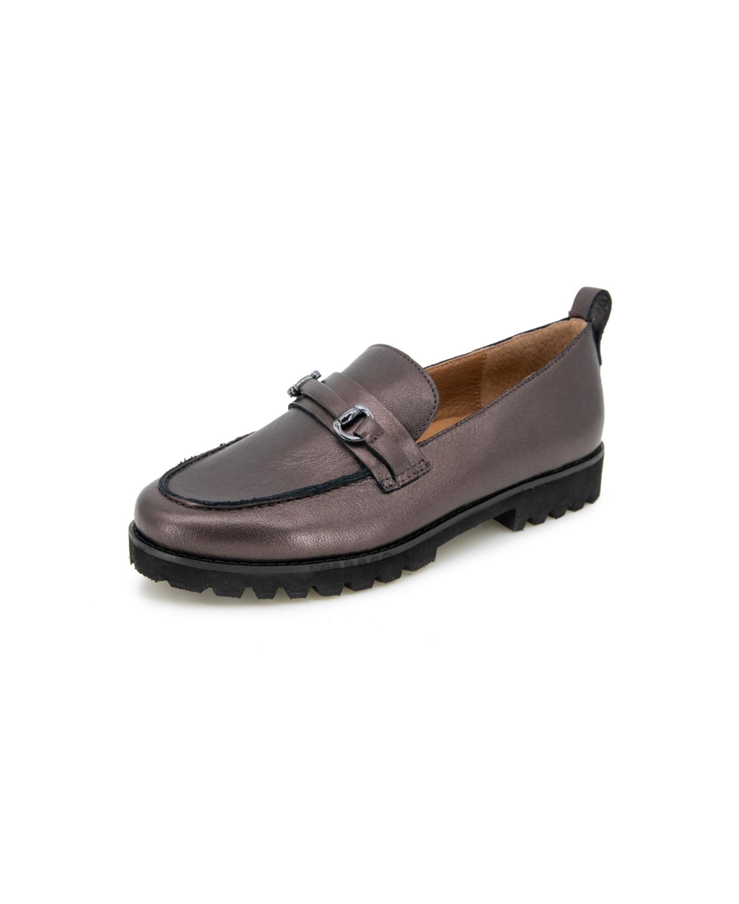 Женские туфли Gentle Souls Emily Flat Heel Loafer, цвет: Бронзовый — фото 8
