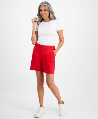 Style & Co - Comfort-Waist Cargo Shorts