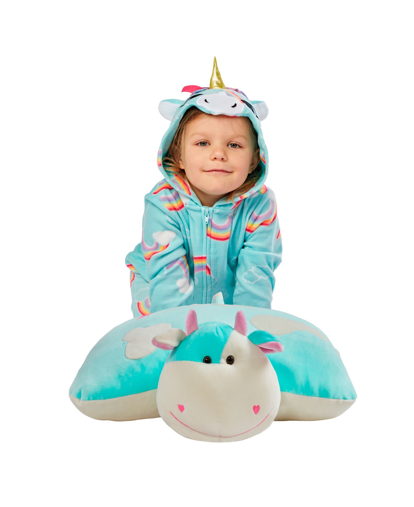 Детские мягкие игрушки Pillow Pets Carly Cow 18" Converts-from-Plush-to-Pillow Pillow Pet — фото 4