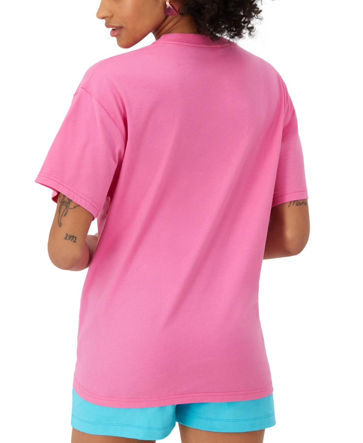 Champion Women's Loose-Fit Logo Graphic T-Shirt