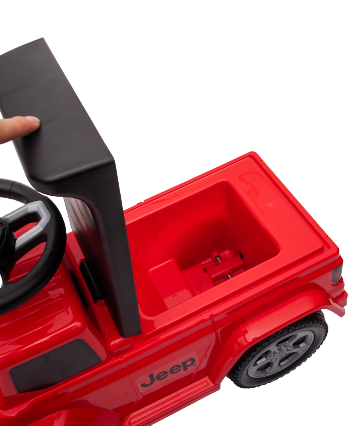 Freddo Jeep Rubicon Foot To Floor Ride-on In Red