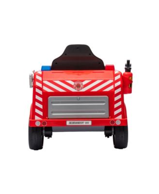 12V Firetruck 1-Seater Ride on