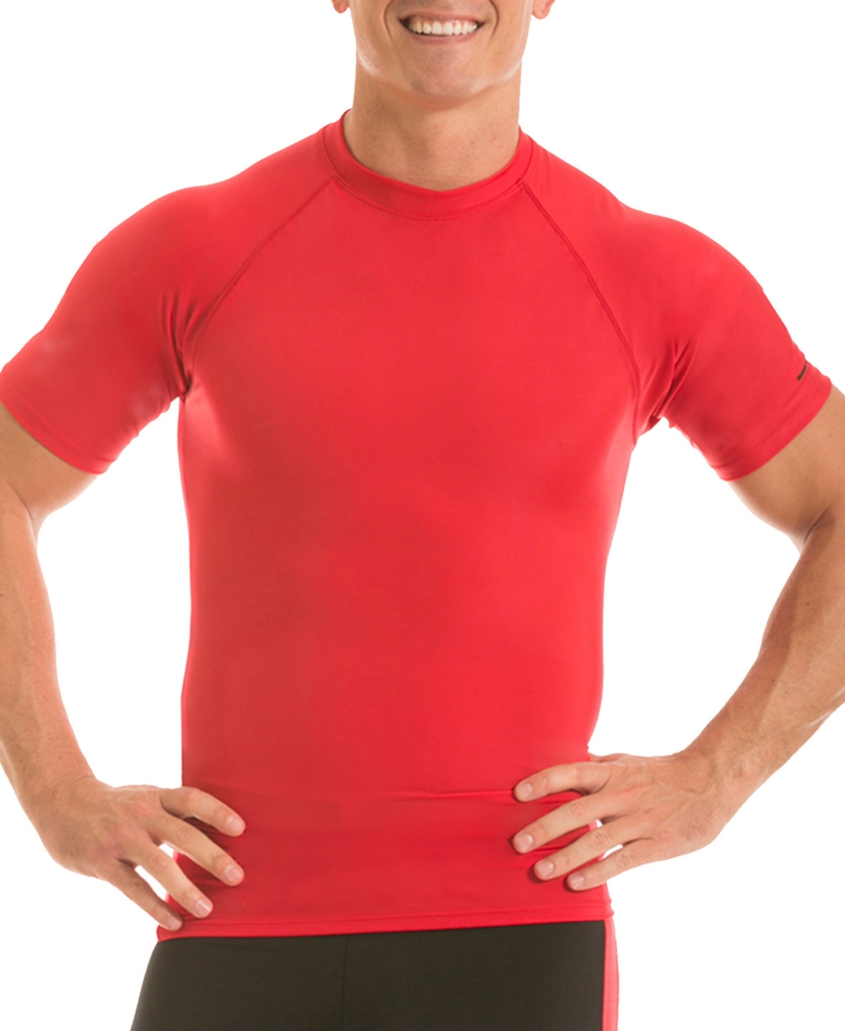 Men's Activewear Raglan Short Sleeve Crewneck T-shirt - Royal