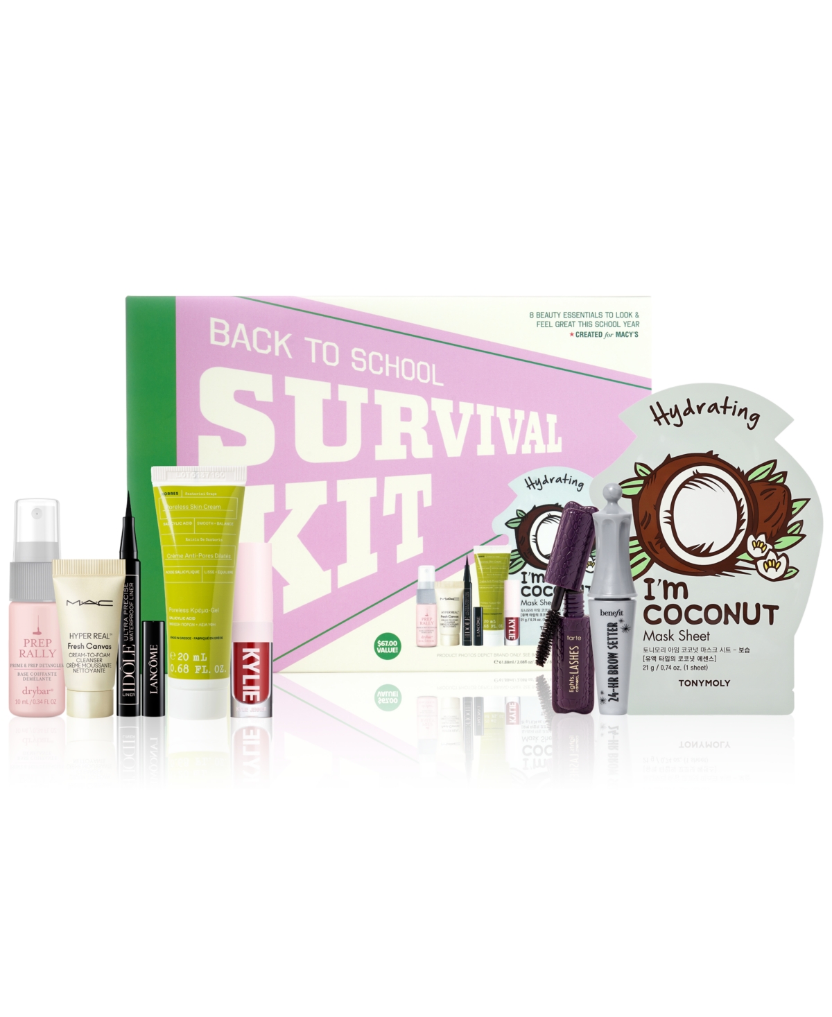 8-Pc. Back To School Survival Kit, Created for Macy's - Multi