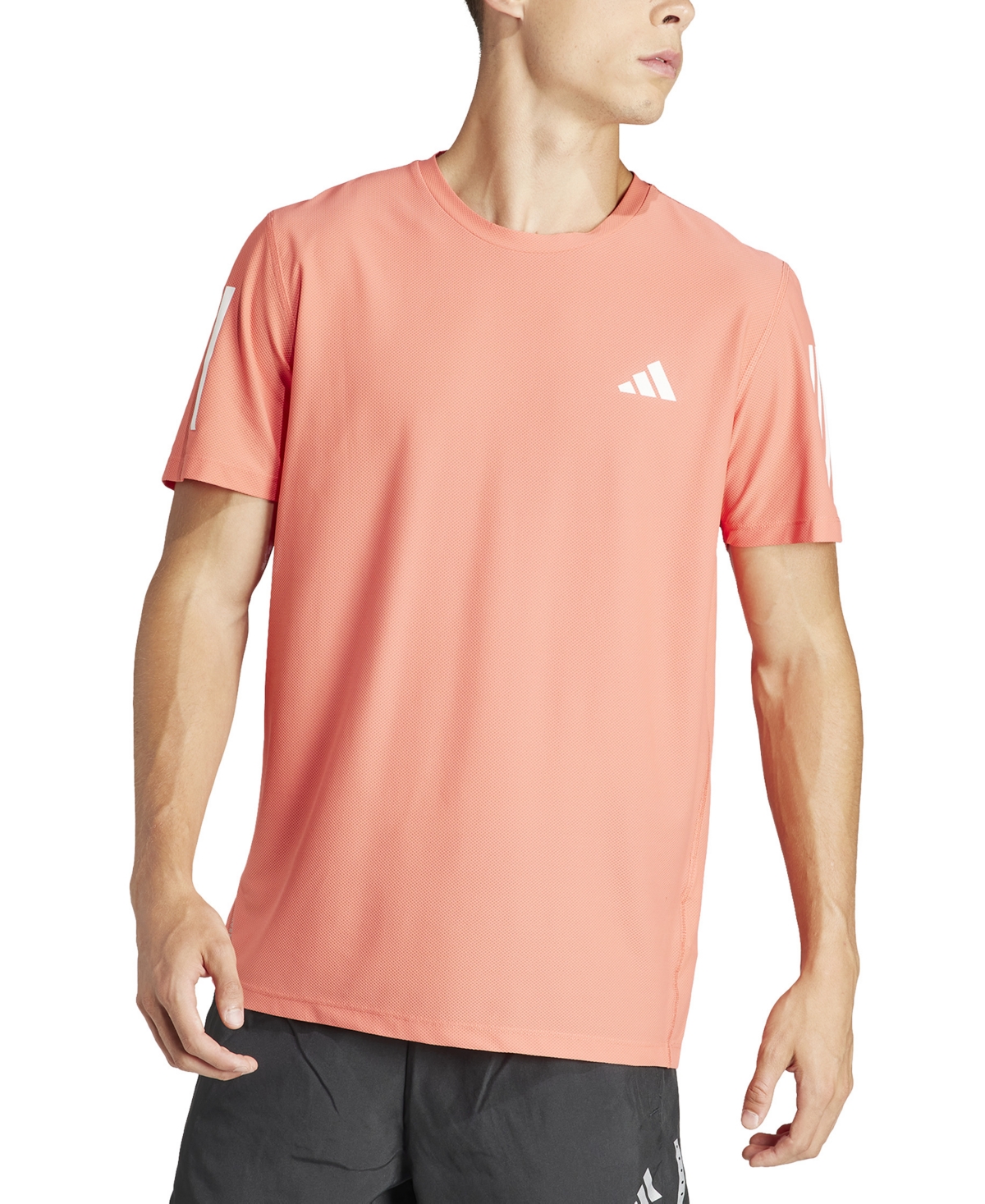 Adidas Originals Men's Running Shirt In Pink