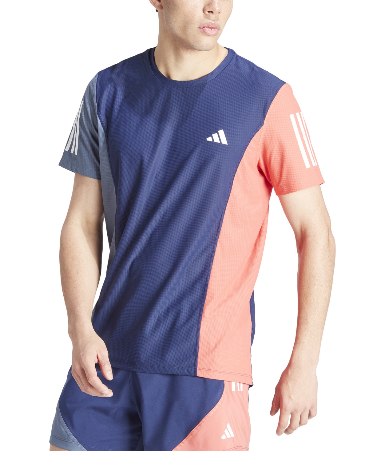 Adidas Originals Men's Running Shirt In Blue