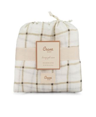 Cotton Check Change Pad Cover