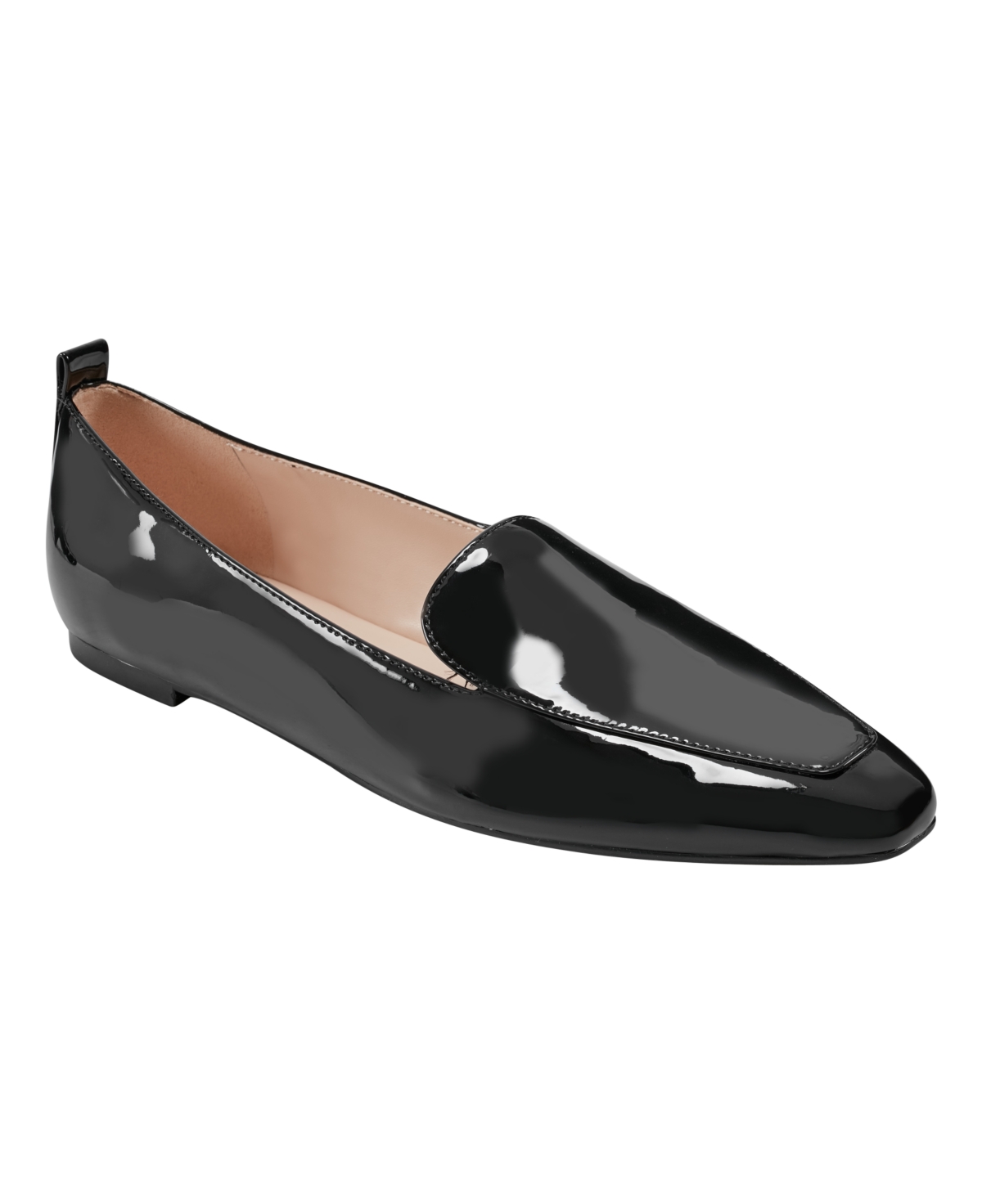 Women's Seltra Almond Toe Slip-On Dress Flat Loafers - Light Natural Raffia- Manmade