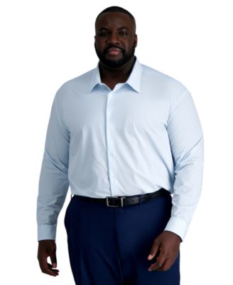 Big & Tall Men’s Smart Wash&reg; Classic Fit Dress Shirt