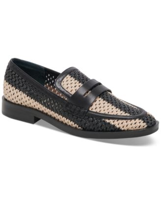 Dolce Vita - Women's Halley Tailored Raffia Loafer Flats