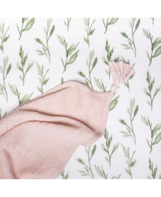 Parker Fitted Crib Fitted Sheet - Leaf