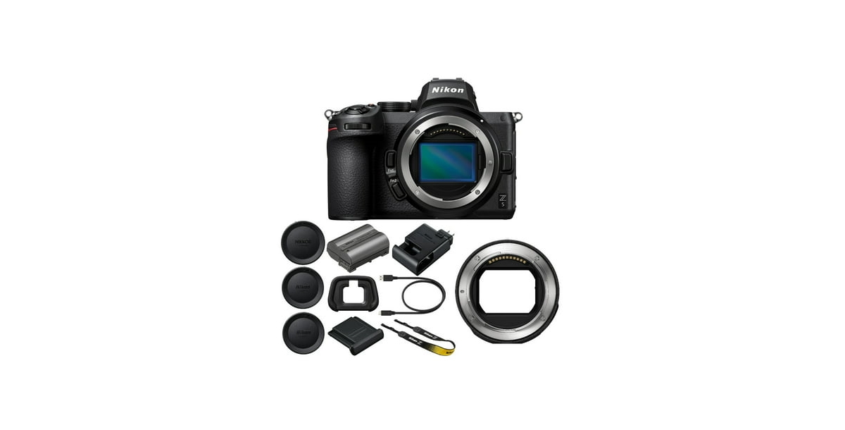 Nikon Z 5 Fx-format Mirrorless Camera Body with Ftz Ii Mount Adapter