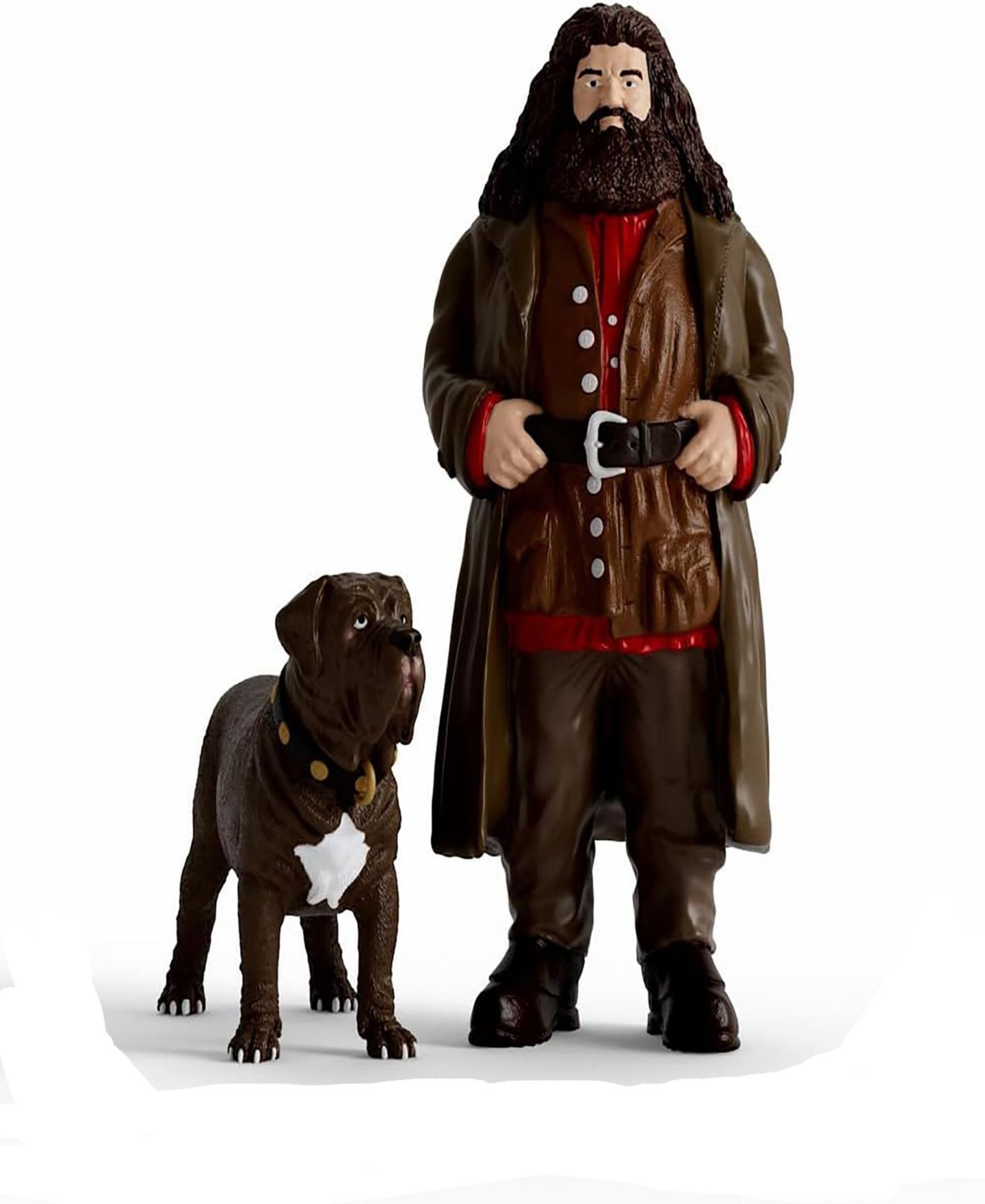 Детские фигурки Schleich Wizarding World Harry Potter Hagrid Fang 2-Piece Figurine Set, Ages 6+ — фото 6
