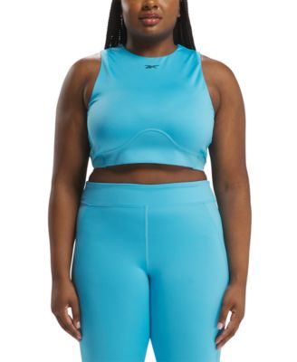 Reebok - Plus Size Lux Contour Crop Top