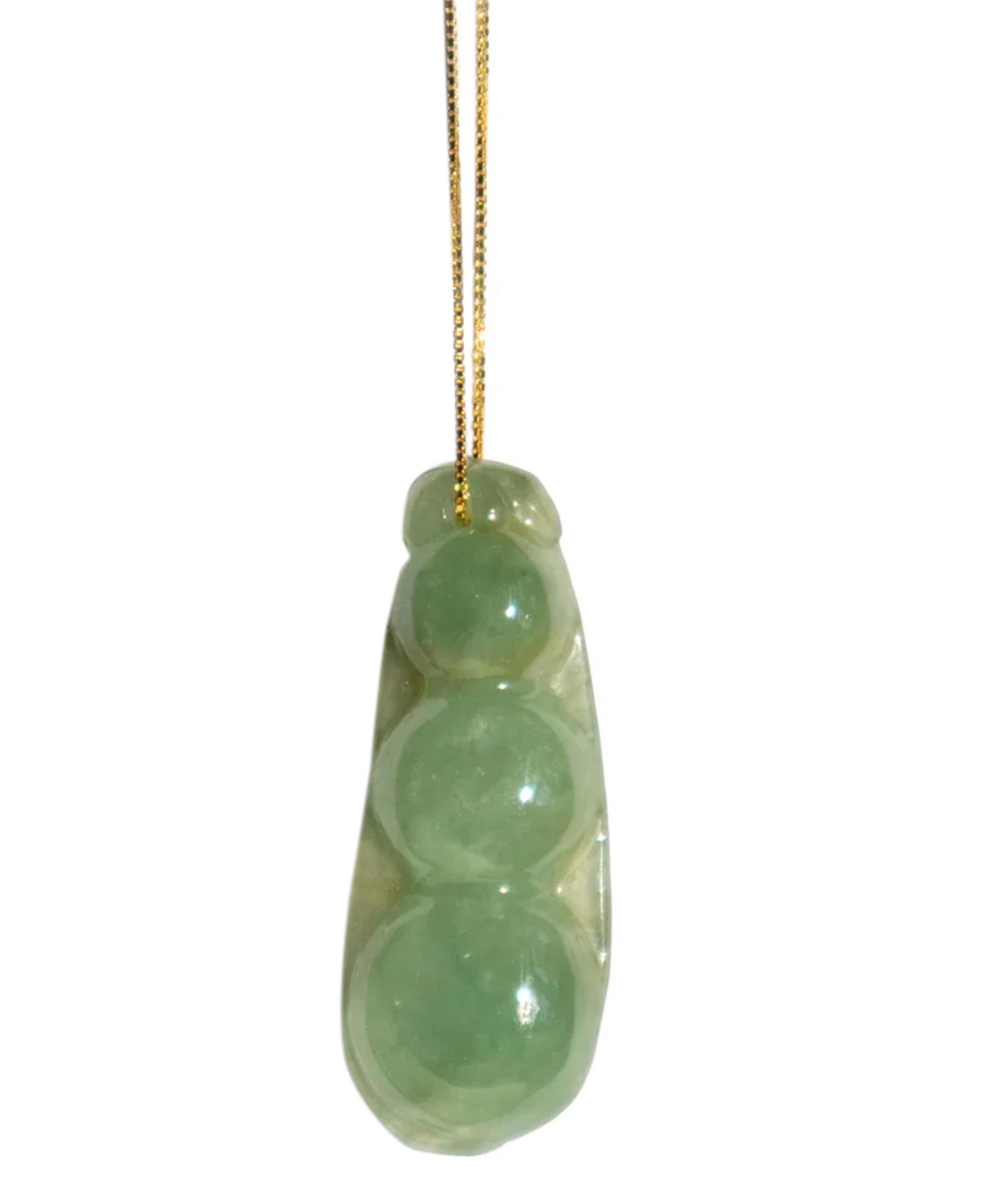 Edamame - Jade pendant necklace - Green
