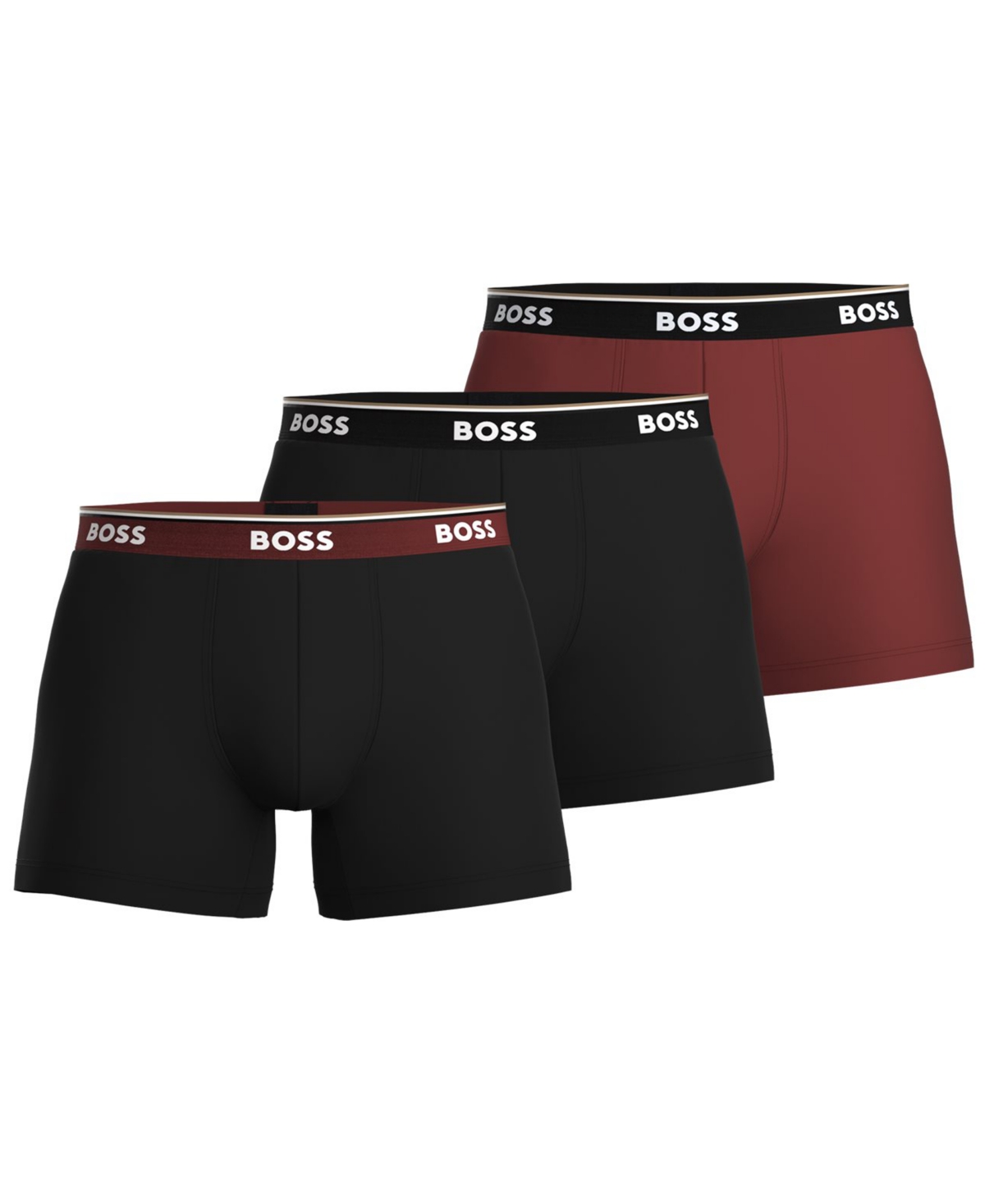 Boss by Hugo Boss Men's Power 3-Pack Boxer Briefs - Open Misc