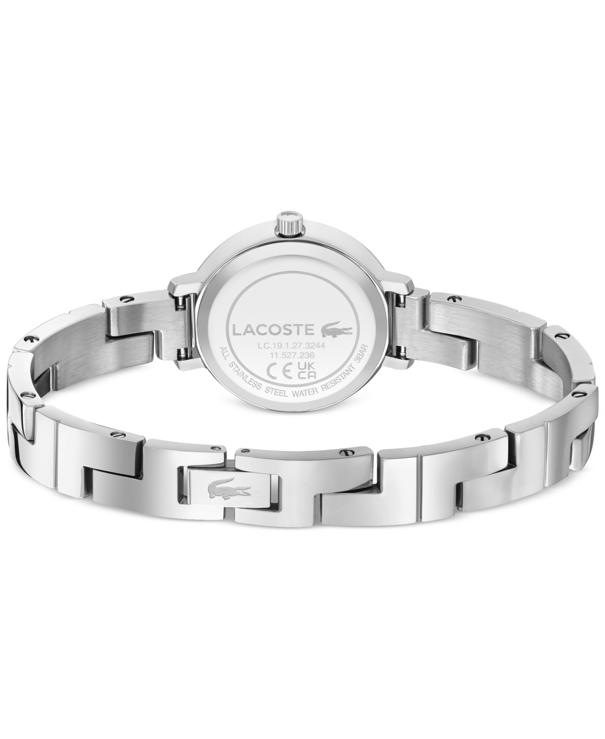 LACOSTE WOMEN'S TIVOLI STAINLESS STEEL BRACELET WATCH 28MM 