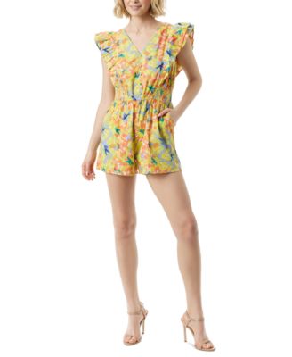 Jessica Simpson - Women's Camille Ruffled Romper