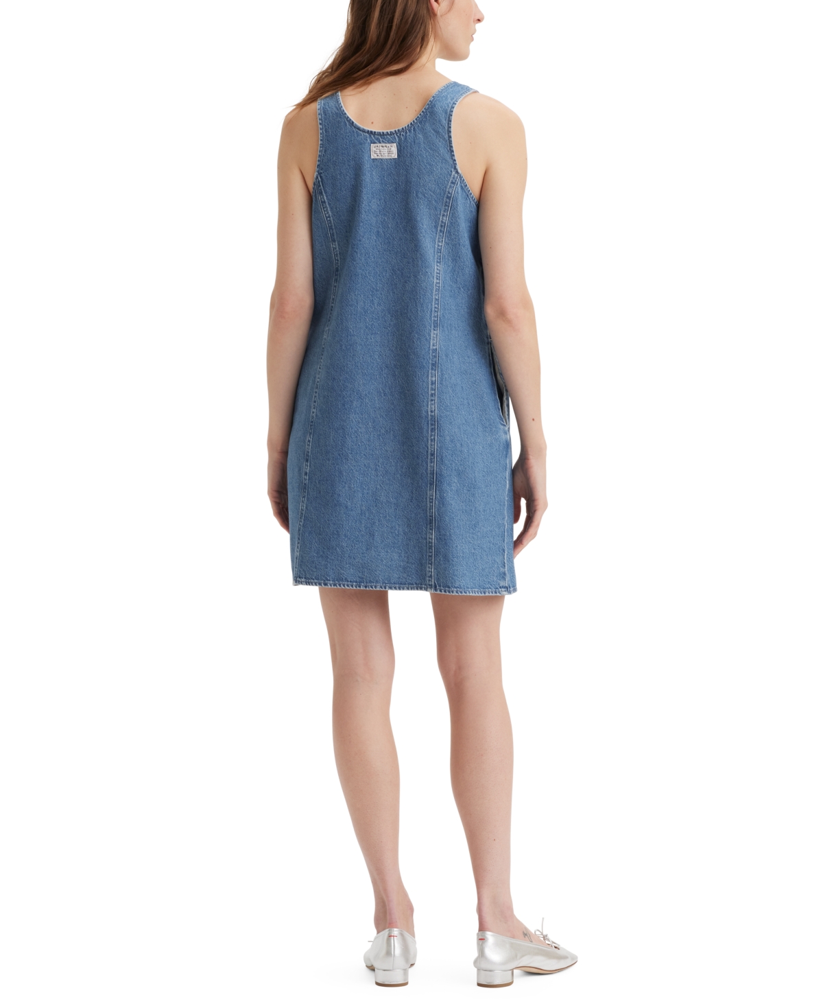 Shop Levi's Women's Alyssa Denim Jumper Dress In Cause And