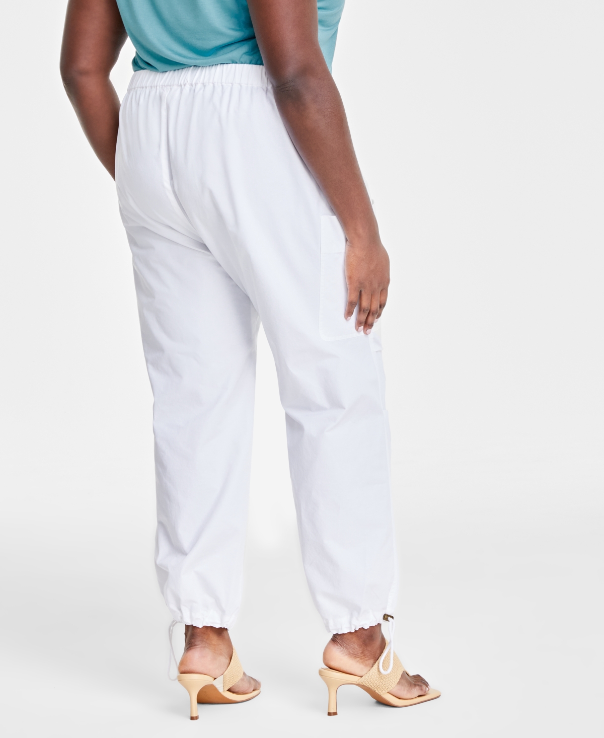 On 34th Trendy Plus Size Utility Pants, Created for Macy's
