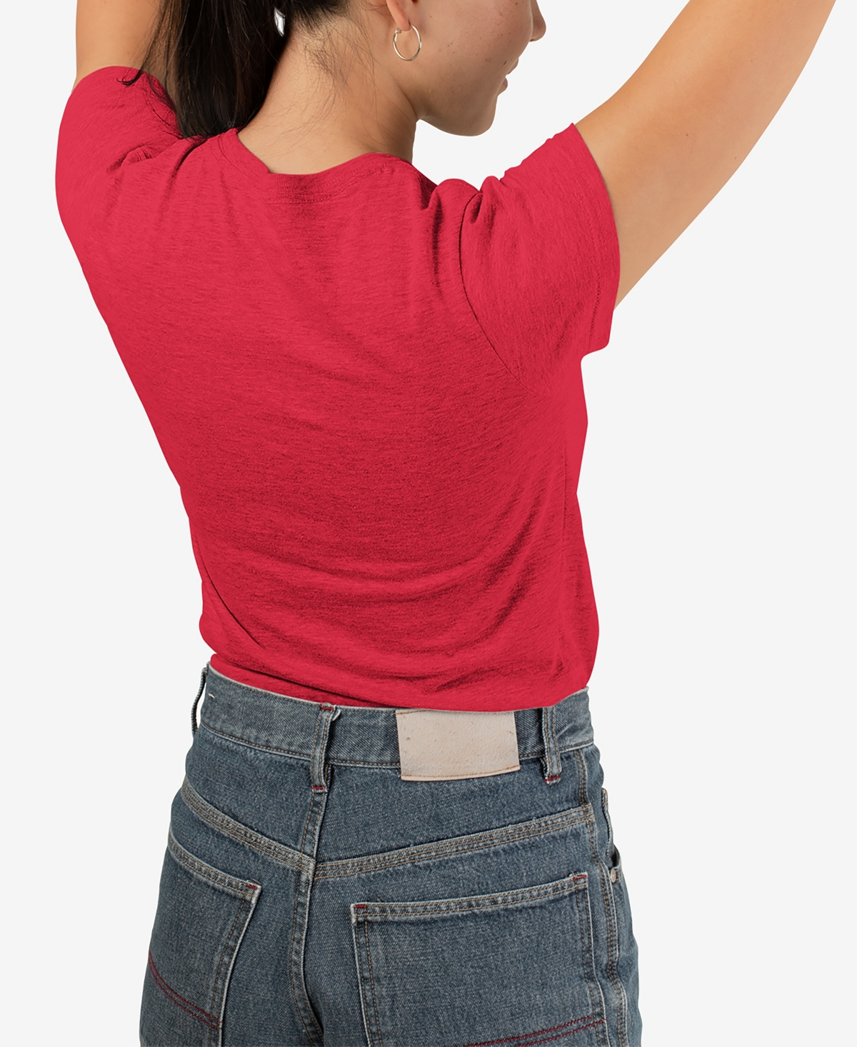 Shop La Pop Art Women's Premium Blend Word Art Seashell T-shirt In Red