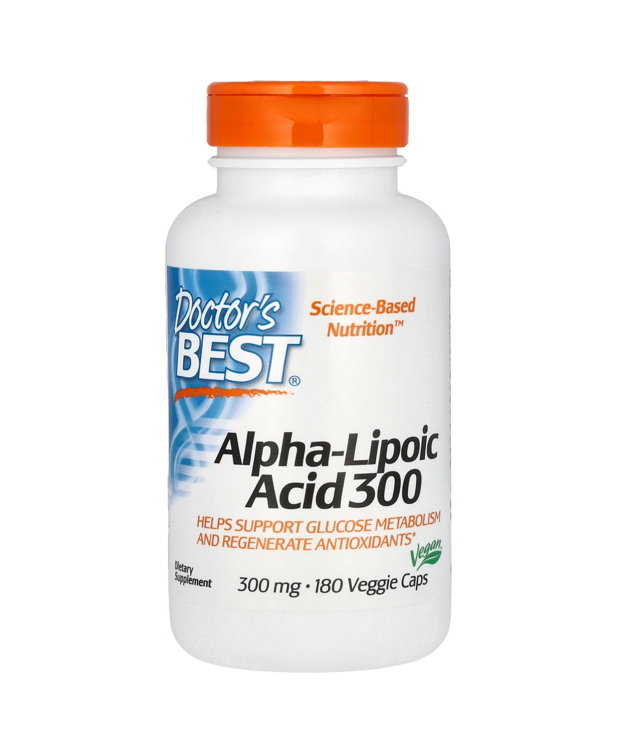 Alpha-Lipoic Acid 300 300 mg - 180 Veggie Caps - Assorted Pre-pack (See Table