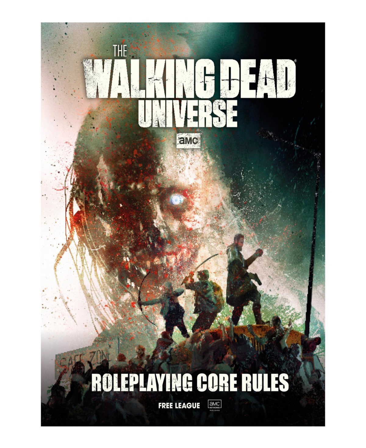 Free League Publishing - The Walking Dead Universe Rpg Book In Multi