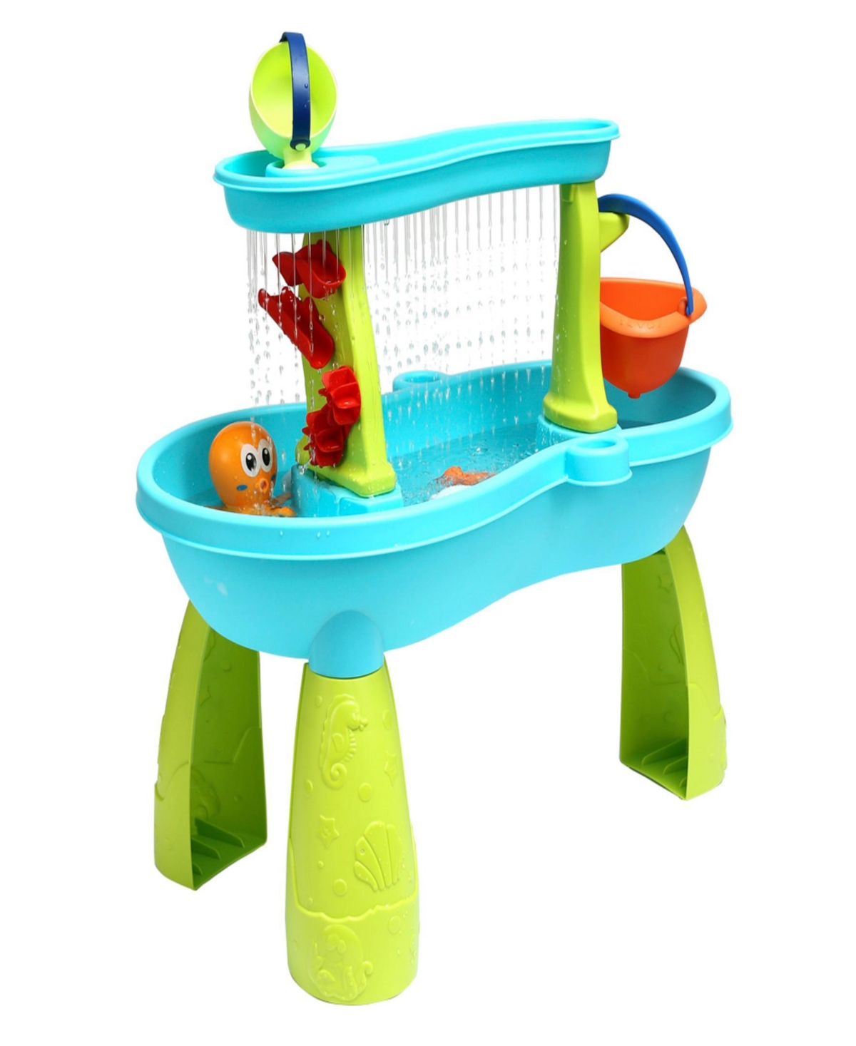 Trimate Toddler Sensory Sand And Water 2 Tier Table In Multi