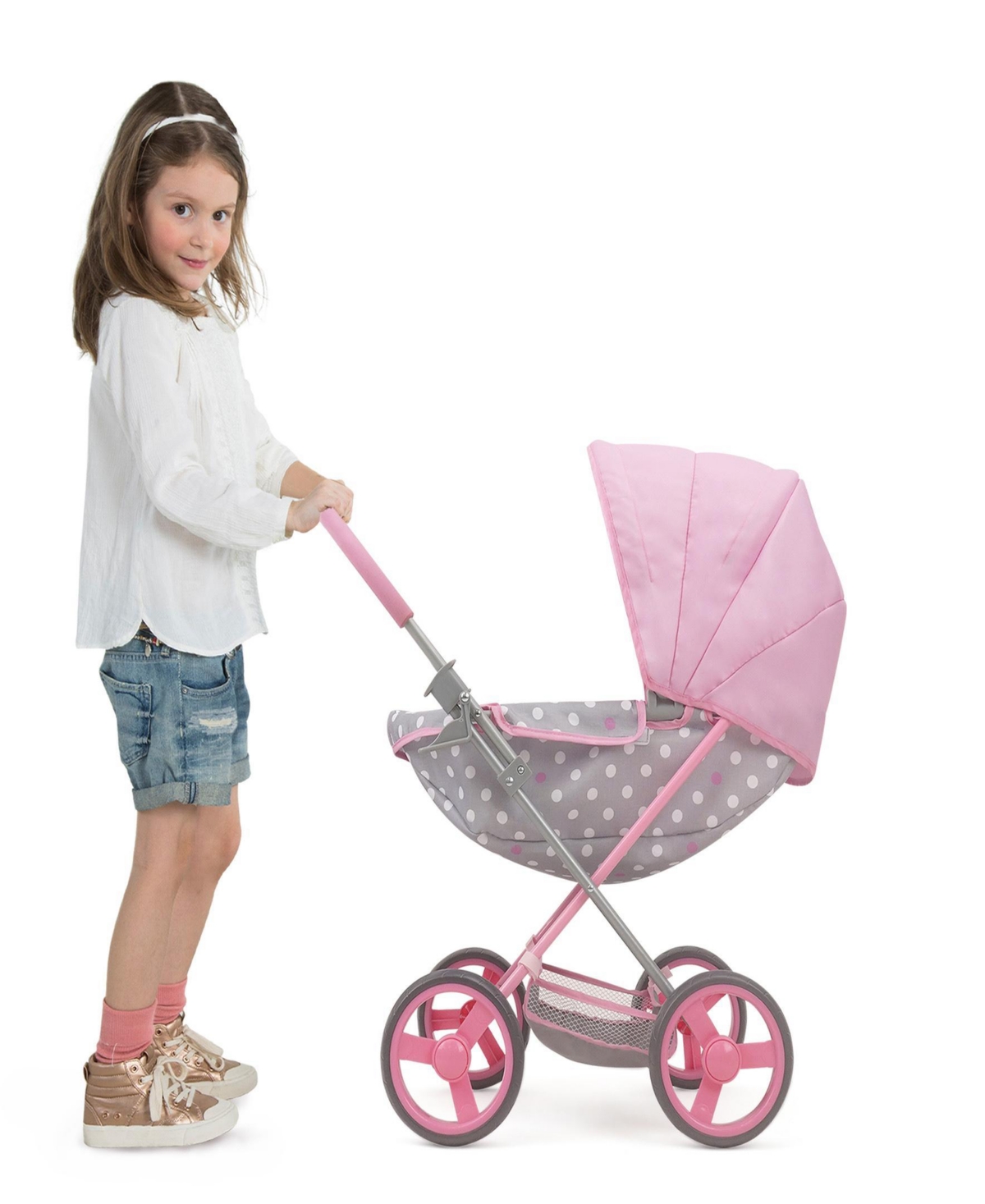 509 Crew - Cotton Candy Pink - Doll Deluxe Pram