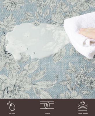 Laura Ashley Iris Wellness Set of 2 Mats