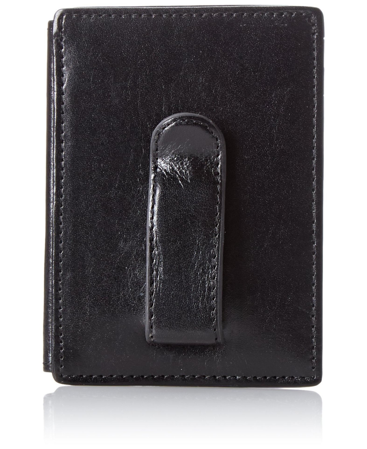 Old Leather Collection - Front Pocket Wallet - Black
