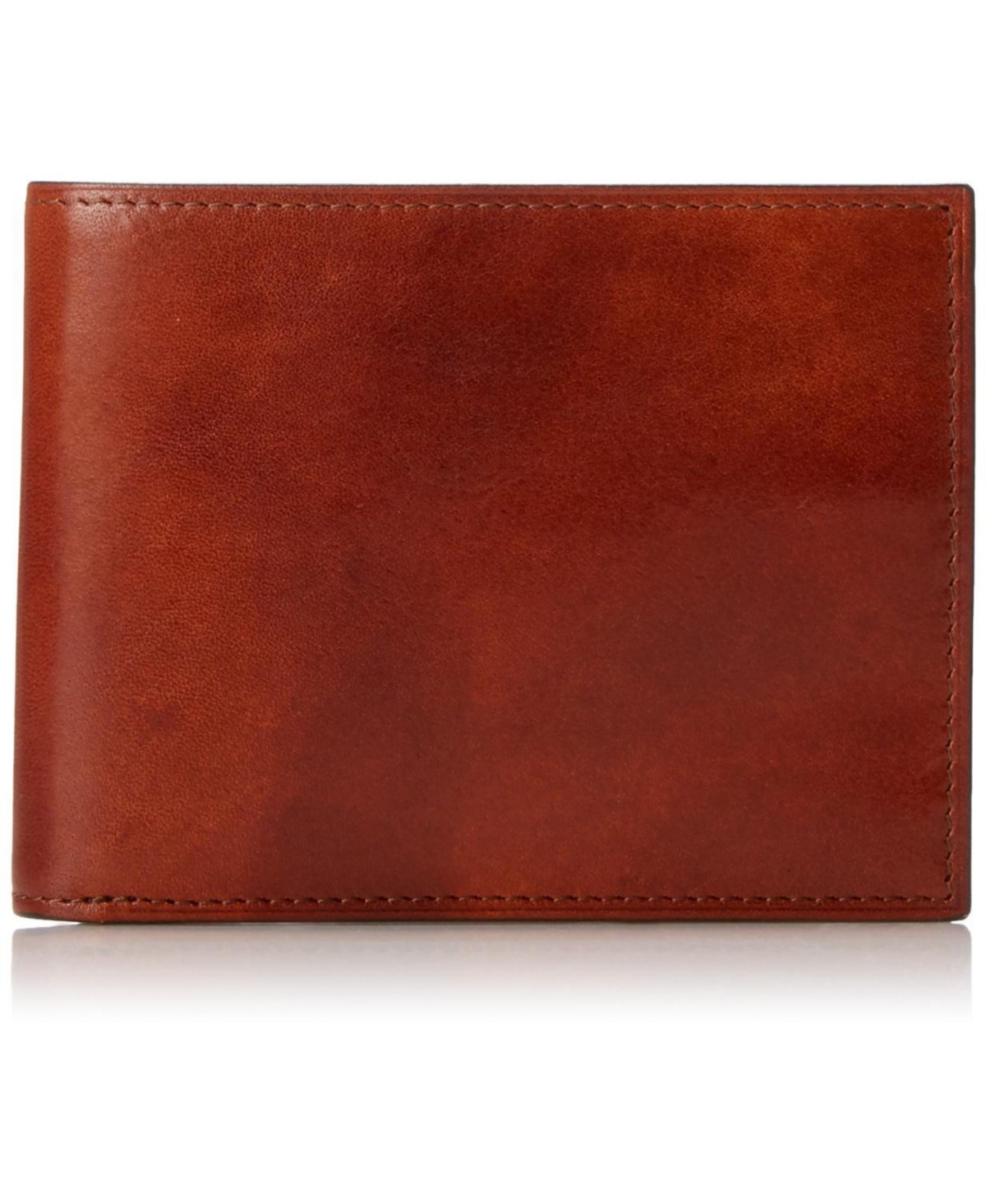 Men's 8 Pocket Wallet in Old Leather - Rfid - Amber