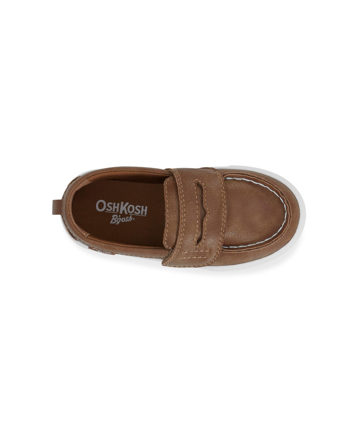 Shop Oshkosh B'gosh Little Boys Sail Hook And Loop Brown Shoe