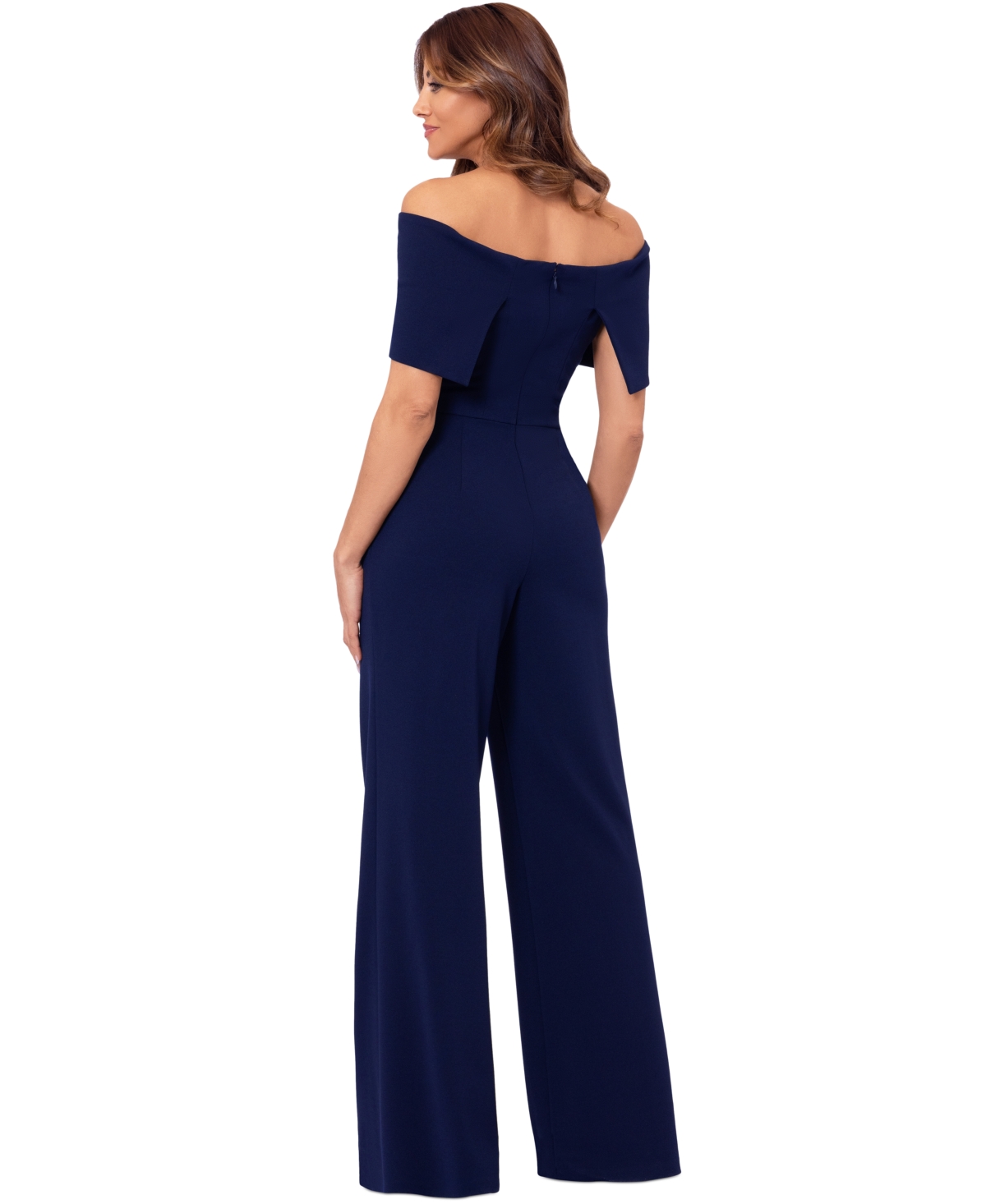 Betsy & Adam Women's Off-The-Shoulder Jumpsuit
