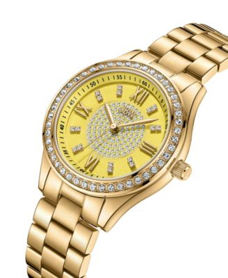 Women's Mondrian 34 Quartz 18k Gold Stainless Steel Watch, 34mm