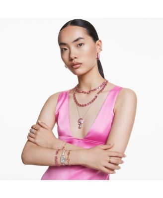 Multicolored Baguette Cut Gold-Tone Plated Matrix Ring