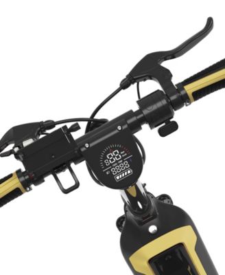 Helios Electric Scooter with 500w Motor, 18 mph Max Speed, and 24 Miles Max Range