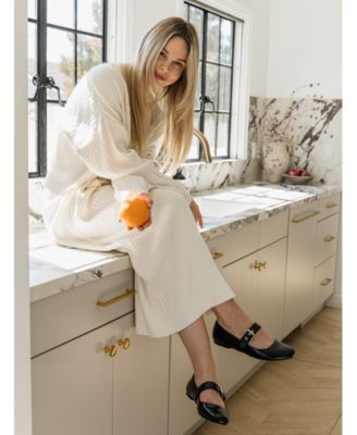 Mellie Buckle Strap Mary Jane Flats