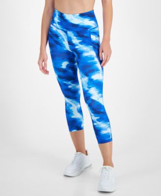 ID Ideology - Women's Shibori Wave Cropped Leggings