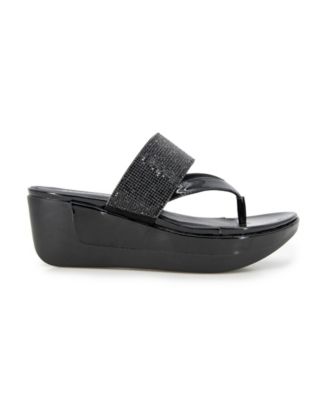 Women's Pepea Cross Jewel Wedge Sandals