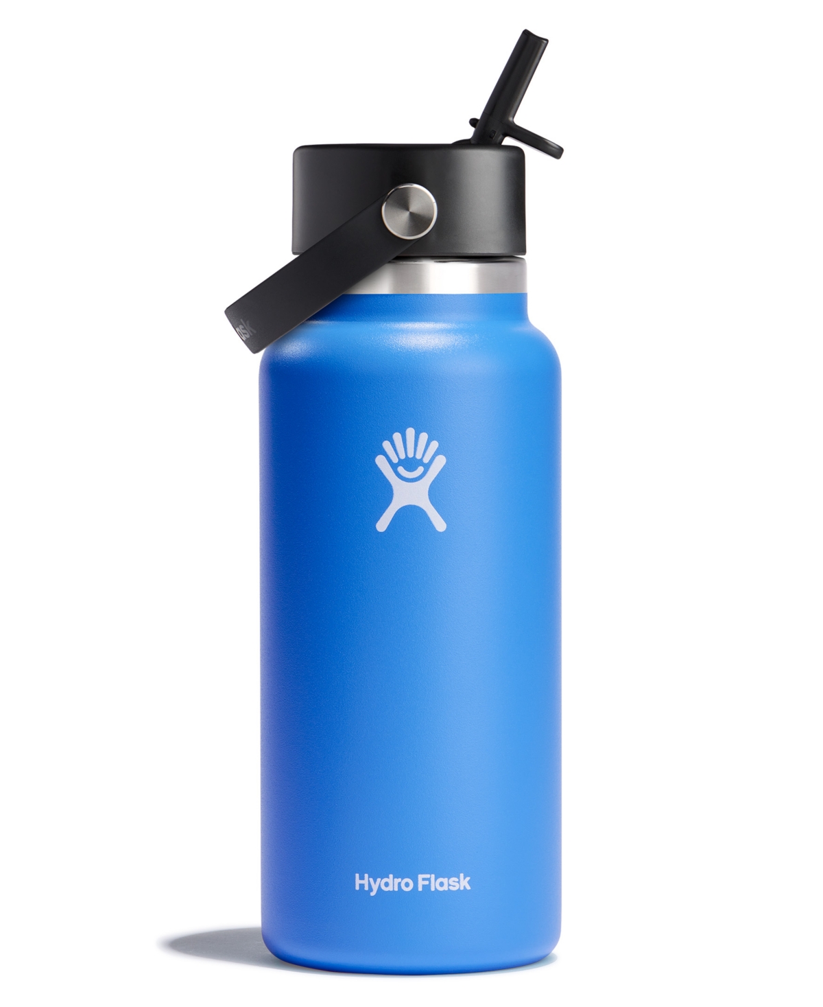 Hydro Flask 24 oz Standard Mouth With Flex Straw Cap In Cascade