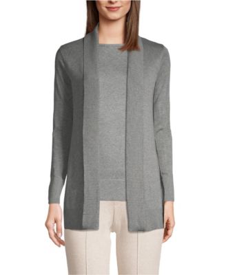Women's Cotton Modal Shawl Collar Cardigan Sweater