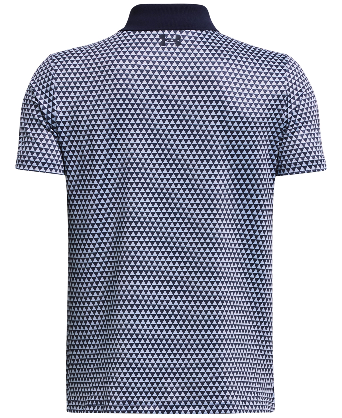 Under Armour Big Boys Performance Printed Polo Shirt -/ Midnight Navy / Midnight Navy