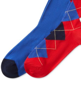 Men's Argyle Slack Socks, 2-Pack