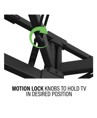 Premium Outdoor Full-Motion with Corrosion Resistant Coating & Stainless-Steel Hardware TV Mount