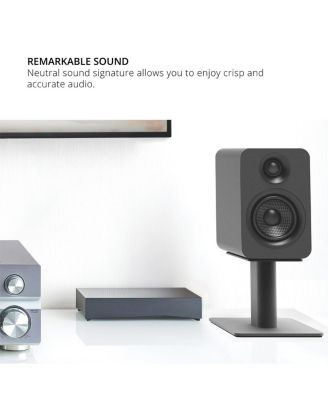 YUP4 Passive Bookshelf Speakers with 1" Silk Dome Tweeter and 4" Kevlar Woofer - Pair